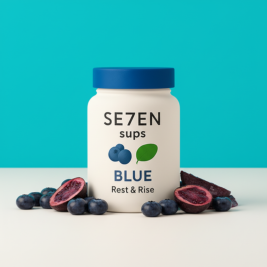 Blue – Rest & Rise → Blueberrys + Acai