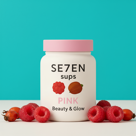 Pink – Beauty & Glow → Framboos + Rozenbottel